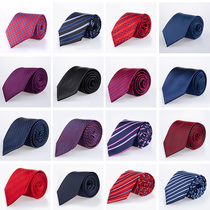 Labev black tie mens formal business professional suit wedding groom Red wide mens tie shirt