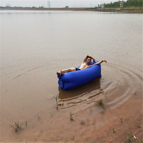 Надувной портативный диван, пляжный складной спальный мешок, кушон, простыня, популярно в интернете
