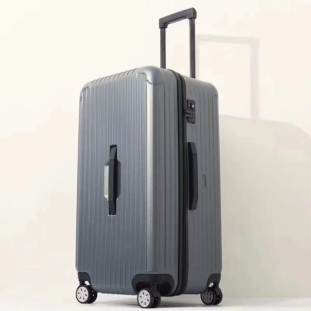 ຄົນດັງທາງອິນເຕີເນັດໃນຊຸດເຂົ້າຫນົມອົມທີ່ຂະຫຍາຍໃຫຍ່ຂື້ນທີ່ມີແສງສະຫວ່າງ ultra-light zipper trolley suitcase universal wheel students travel password suitcase