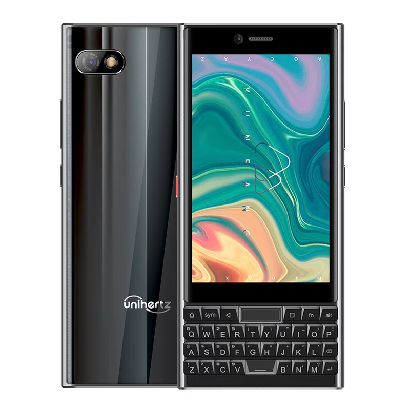 Unihertz Titan Slim Три-генерация BlackBerry Встроенная клавиатура Профиль Конфиденциальность 4G Dual SIM смартфон