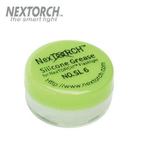 NEXTORCH Narid SL6 flashlight protects silicone O ring lubricant waterproof seal to prevent aging corrosion