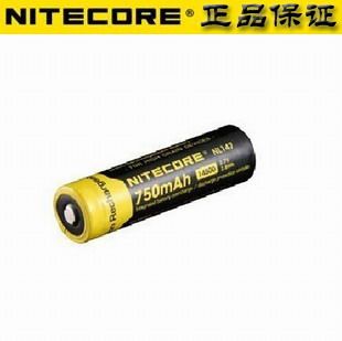 (Baobao player) Knight Kohl NiteCore 14500 750mAh charging lithium battery NL147