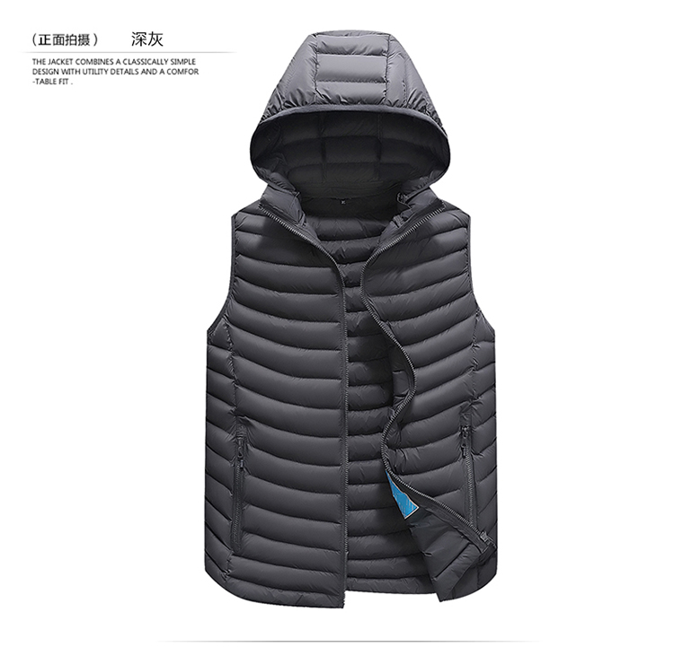 Vest nam mùa thu đông xuống áo vest vest mỏng phần áo khoác nam giản dị Phiên bản Hàn Quốc đẹp trai cỡ lớn vest thủy triều khoác vest nam