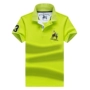 Áo sơ mi nam mùa hè Paul Polo Áo thun ngắn tay nam kinh doanh Casual Mercerized Cotton Loose Cotton Ve áo Áo thun nam áo poloman