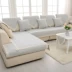 Vansen cotton linen cũ vải thô sợi cotton dệt vải đệm sofa không trượt bốn mùa đệm tùy chỉnh sofa khăn trải - Ghế đệm / đệm Sofa Ghế đệm / đệm Sofa