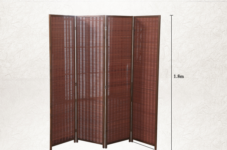 Màn gỗ tre vách ngăn phòng khách thời trang gấp màn hình hiên không gian văn phòng đơn giản gấp màn hình tân cổ điển - Màn hình / Cửa sổ vách ngăn gỗ phòng khách và bếp