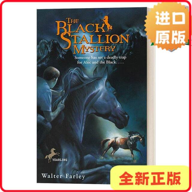 [in Stock] the Black Stallion Mystery Black Stallion Series: the Mystery of the Black Stallion Walter Farley Young Adult Horse-Riding Action Adventure Novel English Edition [9780679827009]