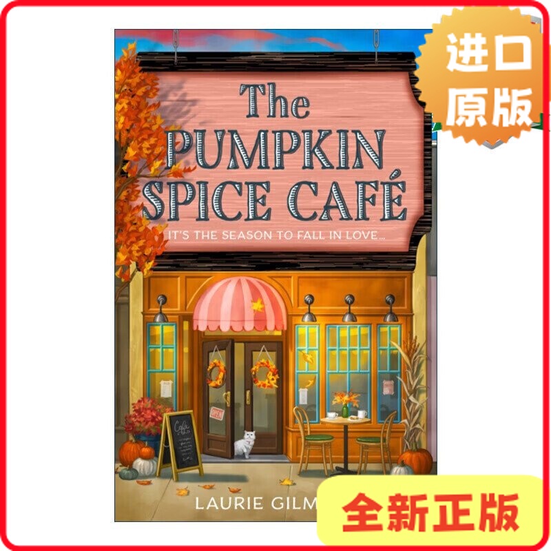 [Authentic in Stock] the Pumpkin Spice Café by Laurie Gilmore, Bestselling Romance Novel, English Version, Gilmore9780008610678