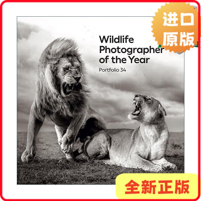 [Authentic in Stock] Wildlife Photographer of the Year Portfolio 34 Annual Wildlife Photographer Collection Volume 34 Hardcover English Edition Natural History m