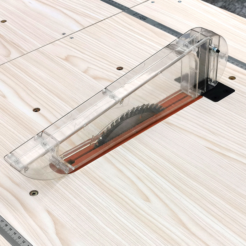 Push table saw woodworking dust cover mother saw push table saw tool accessories large woodworking table transparent divider knife shield