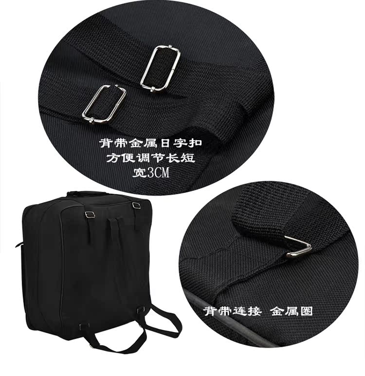 Samye chuyên nghiệp snare trống túi dày xốp vai 13 inch 14 inch 15 không thấm nước Oxford vải bụi nhạc cụ túi - Phụ kiện nhạc cụ dây đàn guitar điện