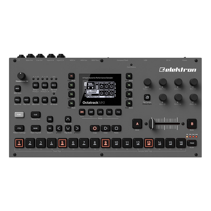 Elektron Octatrack MKII High Performance Dynamic Prototype Analog Synthesizer