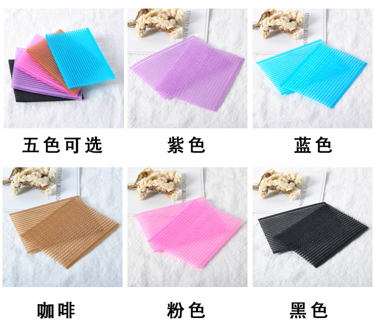 Phụ kiện tóc mũ trùm đầu phiên bản tiếng Hàn của bài Liu Hai dán phổ quát liền mạch Velcro ma thuật dán dán tóc vỡ lớn dán tóc - Phụ kiện tóc kẹp tóc con bướm