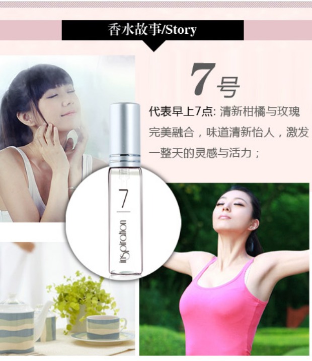 Nước hoa hồng Lily Hương nước hoa Hương thơm tươi mát Ánh sáng tự nhiên Hương thơm Sinh viên Nước hoa di động Pocket Pocket dau thom