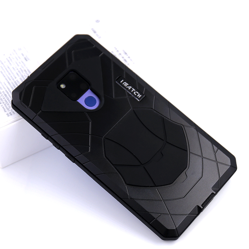 iMatch Water Resistant Shockproof Dust/Dirt/Snow-Proof Aluminum Metal Military Heavy Duty Armor Protection Case Cover for Huawei Mate 20 Pro & Huawei Mate 20 & Huawei Mate 20 X