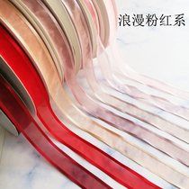 22 5 meters characteristic edge yarn belt can be salt can be sweet in high-grade flower ribbon ribbon handmade diy bow material