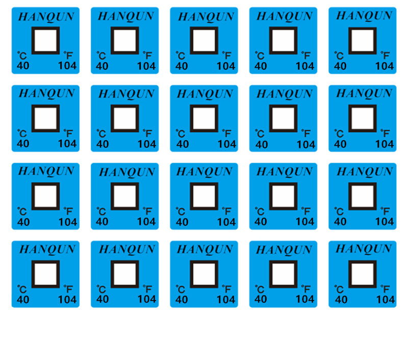 【Hwdj Whole Sheet】Single Grid Color-Changing Temperature Sticker, Temperature-Sensitive Sticker, Temperature Measuring Paper, Temperature Indicator Sticker, Temperature Sticker, Heat Treatment Label 【Hwdj Whole Sheet】Single Grid Color-Changing Temperature Sticker, Temperature-Sensitive Sticker, Temperature Measuring Paper, Temperature Indicator Sticker, Temperature Sticker, Heat Treatment Label