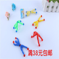 Nostalgic climbing wall spider-man sticky hand sticky hammer Childrens funny small toys Creative novelty night market stalls are hot