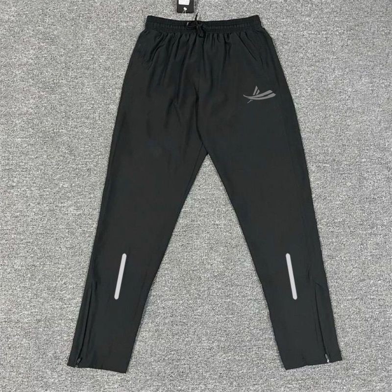Volan Summer Quick-Drying Basketball Training Pants Men's Running Fitness Pants Breathable Sweat-Wicking Straight-Leg Pants Zipper Pants