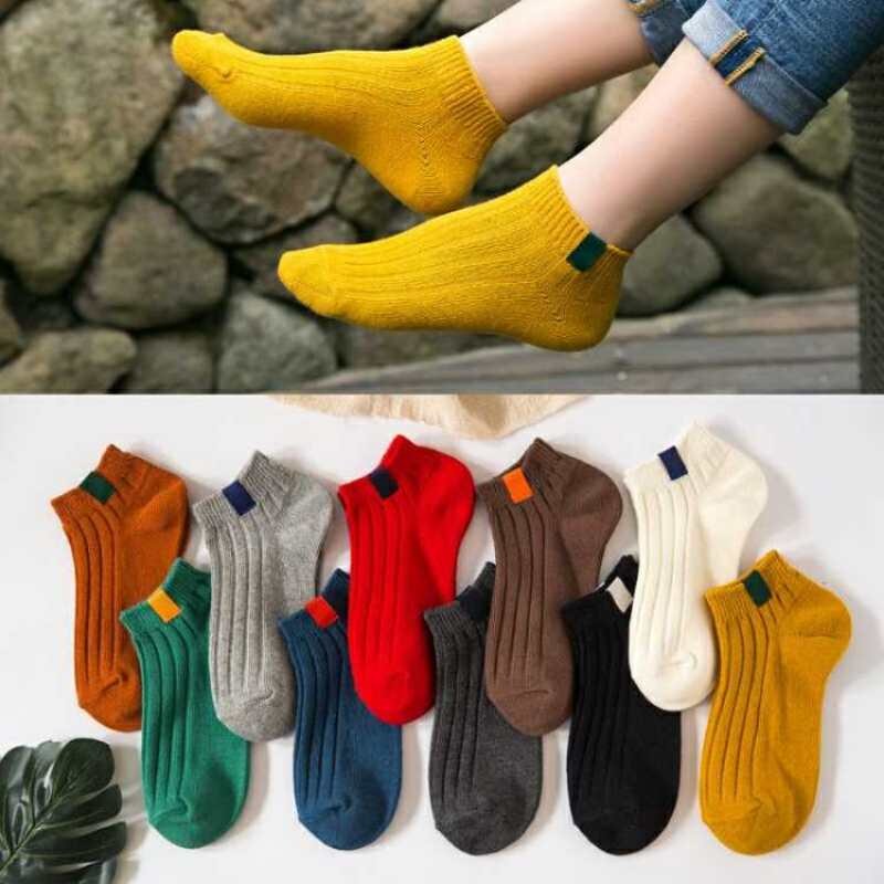 Students Summer slim Hidden Socks for men and women Short Sox lovers Sox short cylinder shallow mouth low Help deodorant Sweat Invisible Socks
