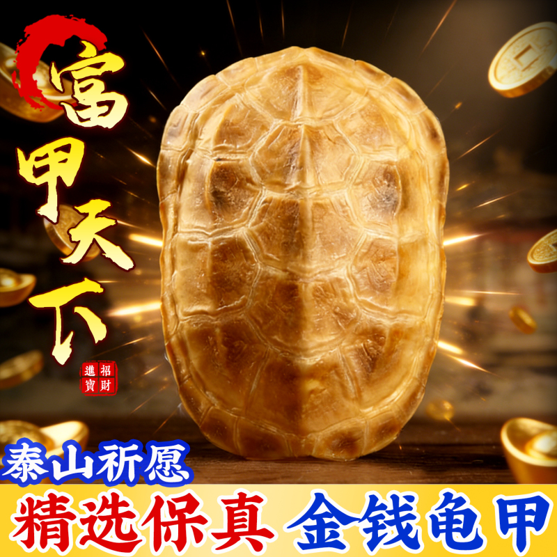 Turtle Shell, Real Turtle Shell, Turtle Divination Tool, Hexagram Divination Tool, Qianlong Handheld Piece, Zhouyi 64 Hexagram Tool