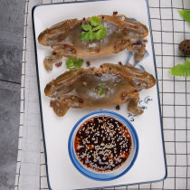 Simulation food model food ornaments Su cuisine Zhongzhuang drunk crab display sample gourmet dish model film props fake dishes