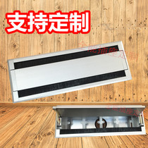 Multimedia Conference Table Face line Box Fit 86 Panel multifunction office countertop Flap Wire Box Socket