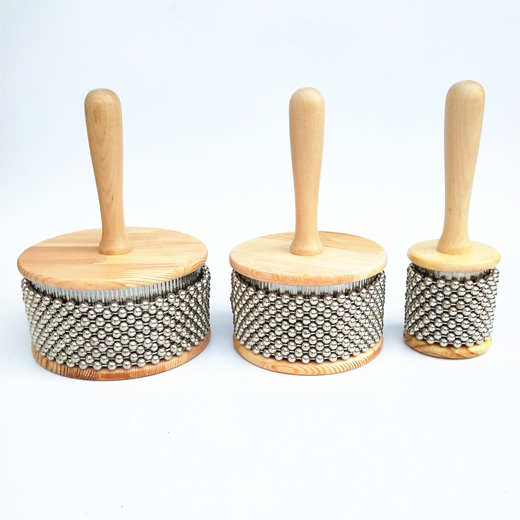 Orff Early Education Music Teaching Aids Children's Percussion Instruments Large, Small and Medium-sized Cabassa Professional Musical Instruments Cabassa