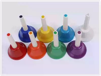  Octave class bell touch bell rattle Children's teaching aids Early education musical instruments Children's toys Orff musical instruments Music