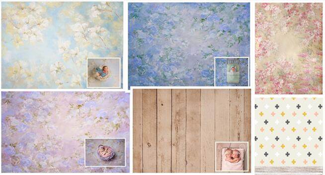 Photo gallery 100 days Baby Children shooting Background cloth New children Write a real photo Photographic Tiling Prostrate background cloth