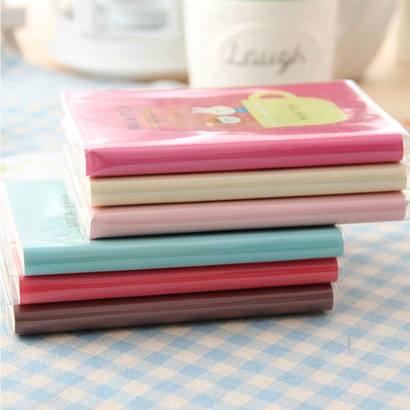 Japan-ROK Cute Notepad Wholesale Gum Cover Small Benson Pocket Ben A7 Japan Notebook PORTABLE SOFT FACE NOTEBOOK-Taobao