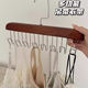 3 packages, multi-functional clothes rack, underwear, suspender storage, coat hook, wardrobe, drying, household tie, clothes hanging dormitory