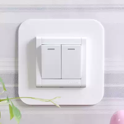 Acrylic plate transparent White switch patch protective cover household switch decoration non-stick Wall anti-dirty socket patch