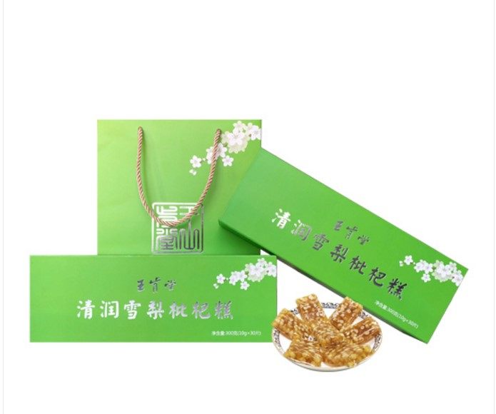 Wang Kentang Qingyun Sydney loquat cake 300g * 4 boxes of attached gift bags oriental cj shopping