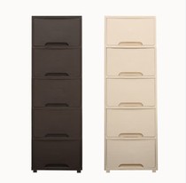 KAYUSO imitation wood grain clamshell 5 floors 6 floor containing cabinet oriental CJ shopping straight hair