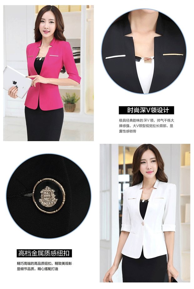 Chuyên nghiệp nhỏ phù hợp với nữ mùa xuân và mùa thu phù hợp chuyên nghiệp trong tay áo váy người đẹp dụng cụ váy áo phù hợp với phụ nữ các kiểu áo sơ mi họa nữ đẹp