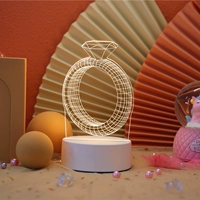 Новый бриллиант (линия USB) маленький ночной свет