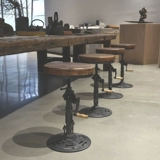 Американский промышленный стиль ретро -батон