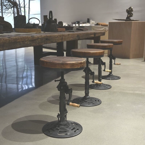 Американский промышленный стиль ретро -батон