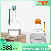 Caragle imports Italy Ichendorf modern minimalist environmentally-friendly glass cold water kettle juice beverage pot