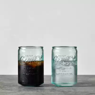 Calle Spain imported CocaCola authorized environmental protection thickened glass water cup cola juice cold drink