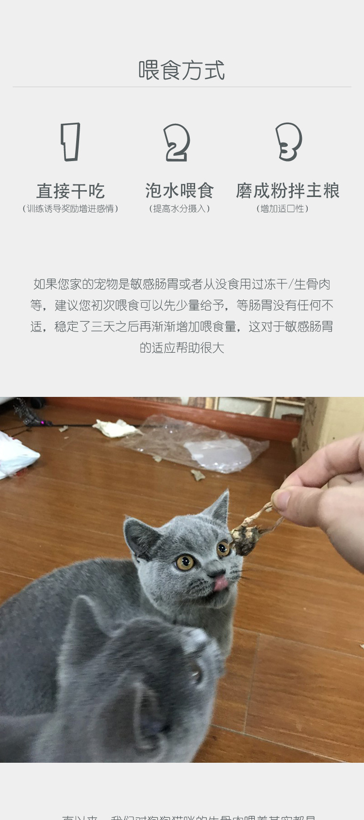 Mèo khô tự nhiên thú cưng chó mèo ăn nhẹ xương sống thịt đông khô thịt mèo thức ăn dinh dưỡng nhỏ khô - Đồ ăn nhẹ cho mèo thức ăn thú cưng