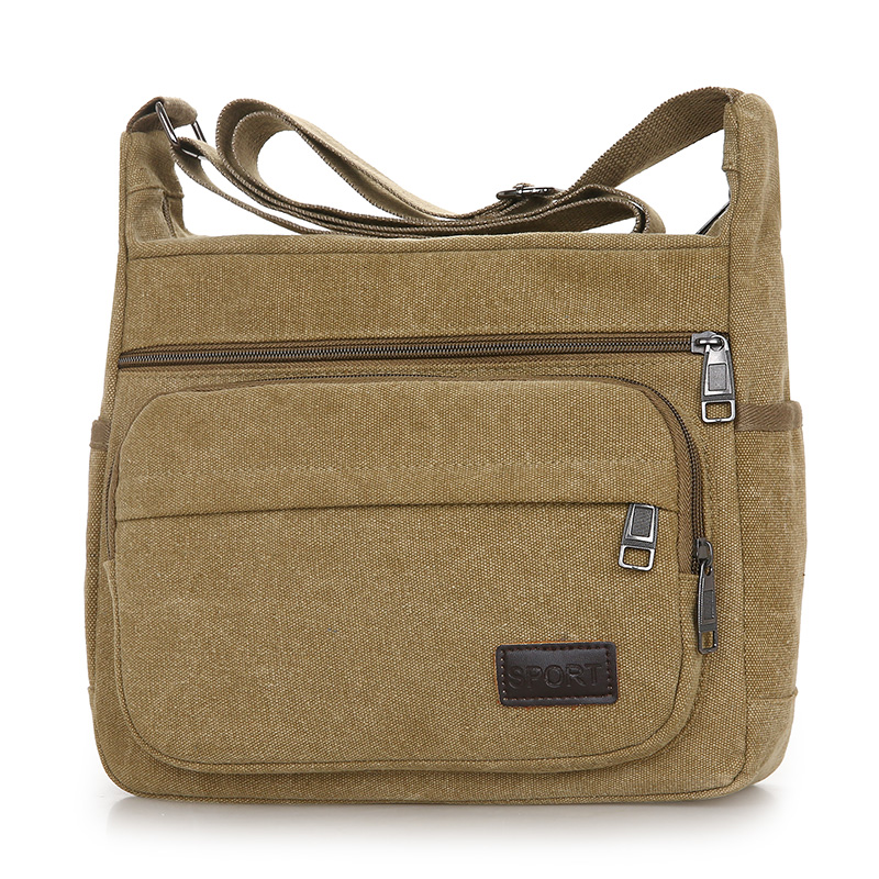 Multi-function electrician maintenance toolkit canvas thicken Oxford shelf shoulder backpack wear resistant men's slope bag small