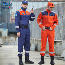 R56 - New emergency rescue suit for fire - retardant fire rescue suit for earthquake rescue security officer suit