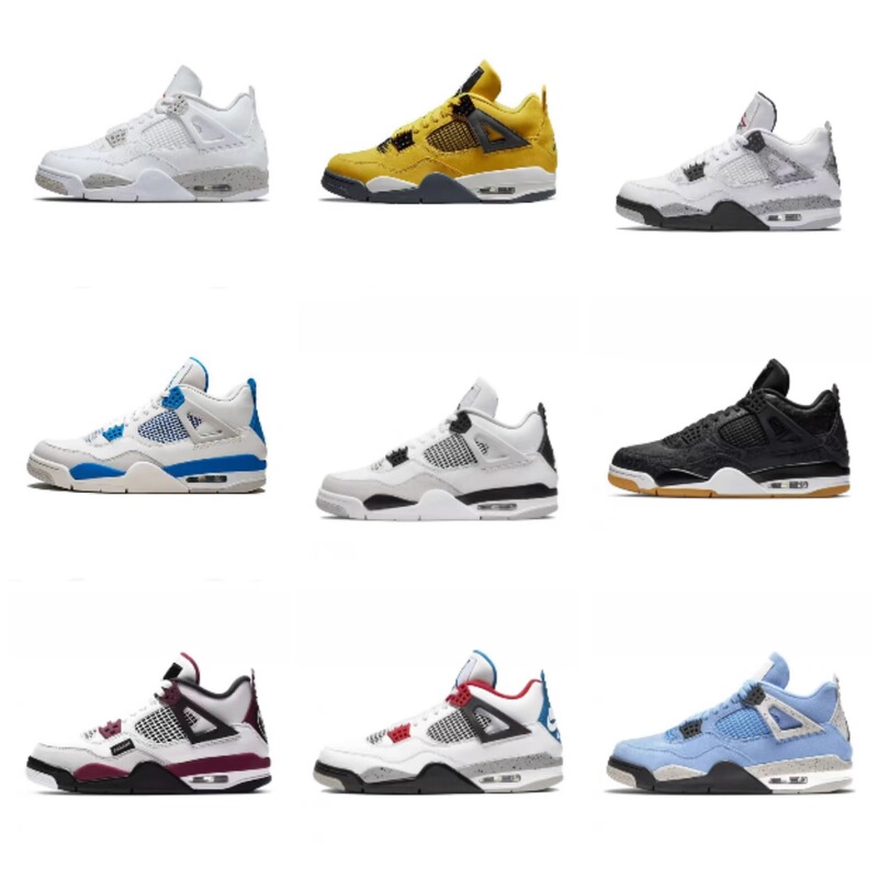 [Aj4 50% off Special Zone] Carefully Selected Premium Products, Quality Guaranteed, In-Stock for Immediate Shipping, Men's and Women's Sports Outdoor Basketball Shoes
