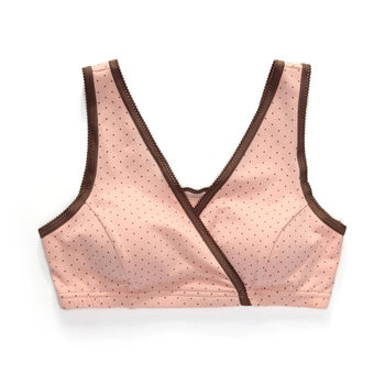 Pure cotton nursing bra vest style summer thin style