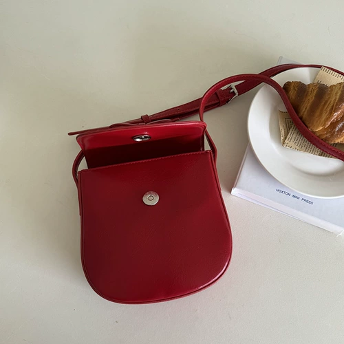 Сексуальная красная барсетка с бантиком, сумка для телефона