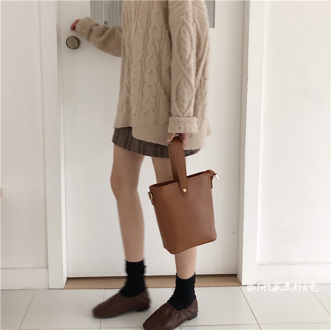 Hàn Quốc siêu lửa mùa hè mới đơn giản túi xách di động hoang dã giản dị vai retro đeo túi nhỏ thủy triều - Túi xách nữ túi xách nữ hàng hiệu dior