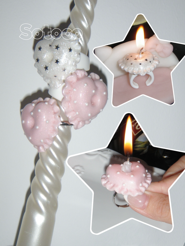 Sotoco ·Star River Falling into Dream Love·Candle Ring Handmade Anniversary Gift for Best Friend's Birthday