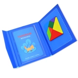 Магнитная интеллектуальная деревянная универсальная головоломка подходит для мужчин и женщин, интеллектуальная игрушка, 411 лет, 4-11 лет